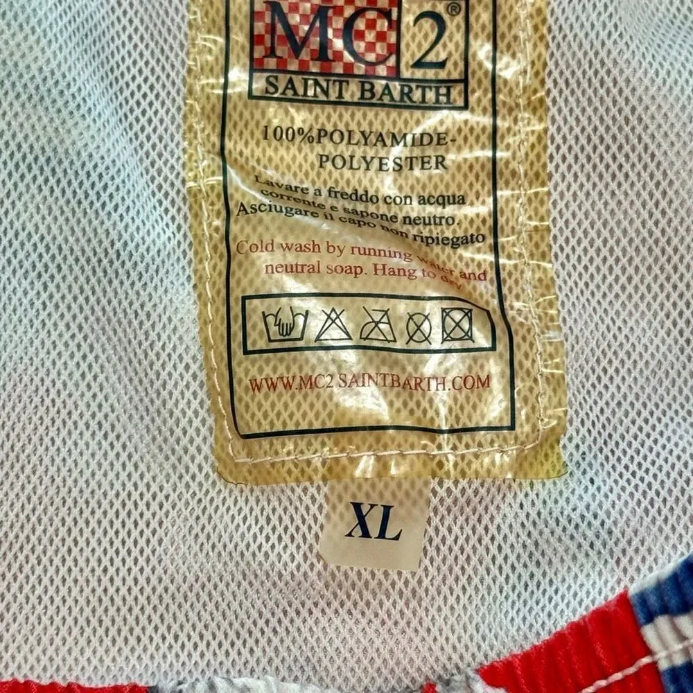 MC2 Saint Barth Lined Swim Trunks. XL